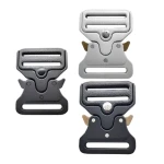 Automatic Quick Release Metal Shoes Buckle 38mm Zinc Alloy Tactical Buckle