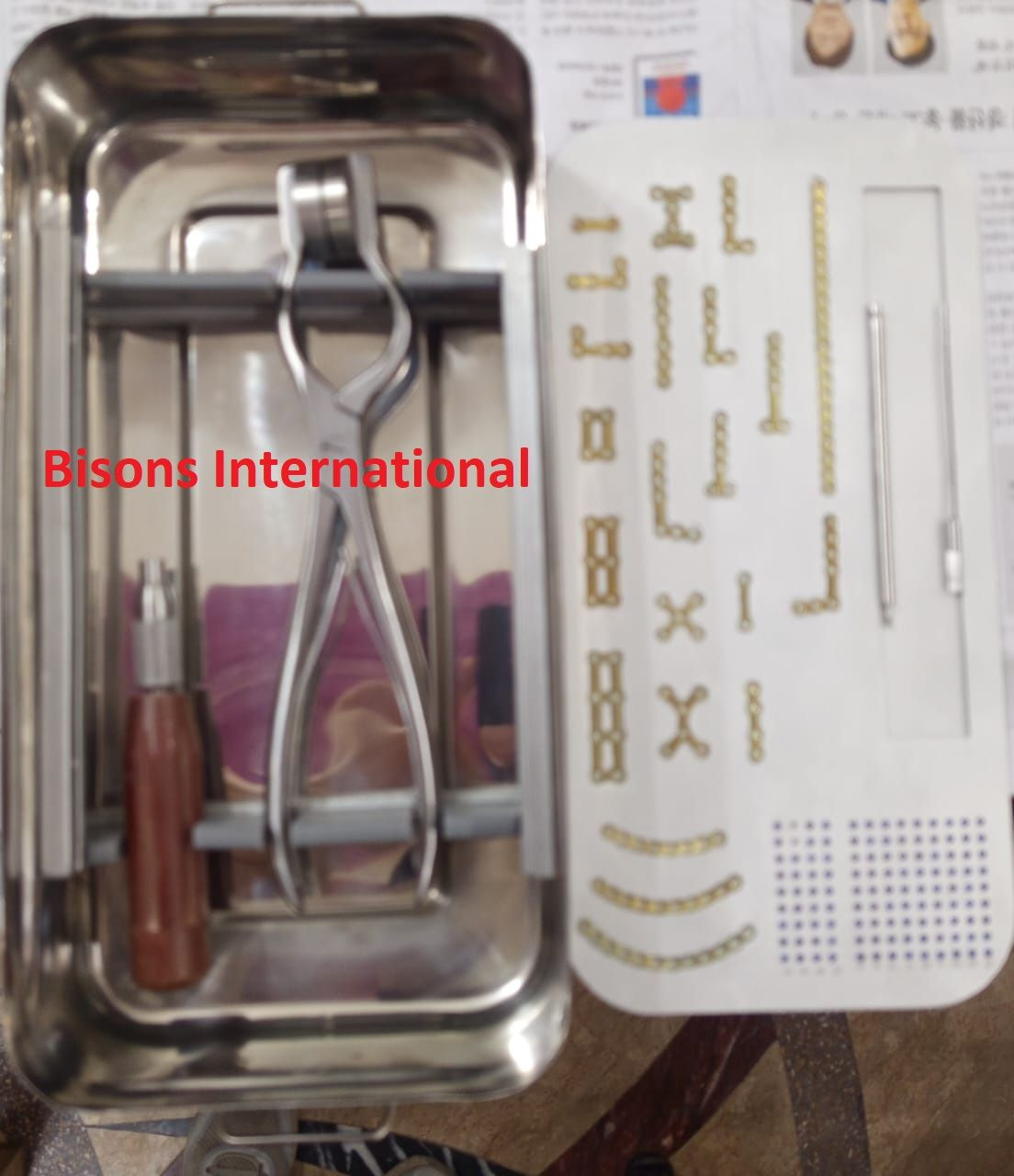 Buy Cranio Maxillofacial Titanium Mesh Plate System With Bender ...