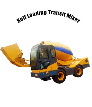 HM1.8 Self Loading Concrete Mixer Truck