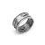 Import New titanium steel ring hollow hook ring hiphop-hop personality street style ins ring Hook ring Tick Ring Stainless Steel Ring from China