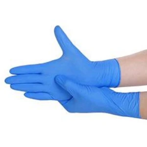100 Box Wholesale Manufacturers Coated Cheap Prices Blue Examination Disposable Black Nitrile Gloves