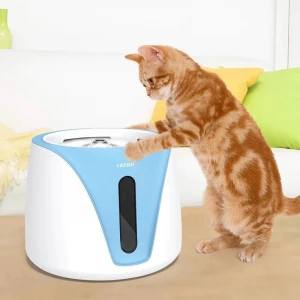 Pet automatic drinking fountain pet filter drinking feeder for dog and cat