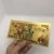 Import 10 Designs Cute Animals Pikachu Ticket Gold Souvenir Banknote Japan Anime Souvenir gifts and collection cards For Commemorate from China