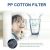 Import 10 Inch Slim Clear Water Melt Blown PP Sediment Filter Cartridge from China