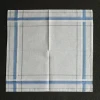 100% cotton stripe handkerchief pocket square handkerchief hot sale yiwu market