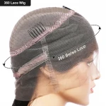 100% human hair hd lace front 13*4 curly brazilian human hair lace front wigs