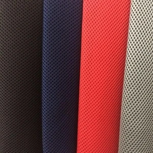 100% Polyester 3D Mesh Fabric for Thicken Shoes and Hats Cushions Bags Bedding