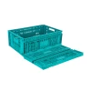 100% virgin PP Transit collapsible plastic box crate
