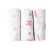 100%Cotton Material and 110gsm Weight combed  cotton 3pcs box  baby muslin swaddle blanket wrap baby receiving blanket