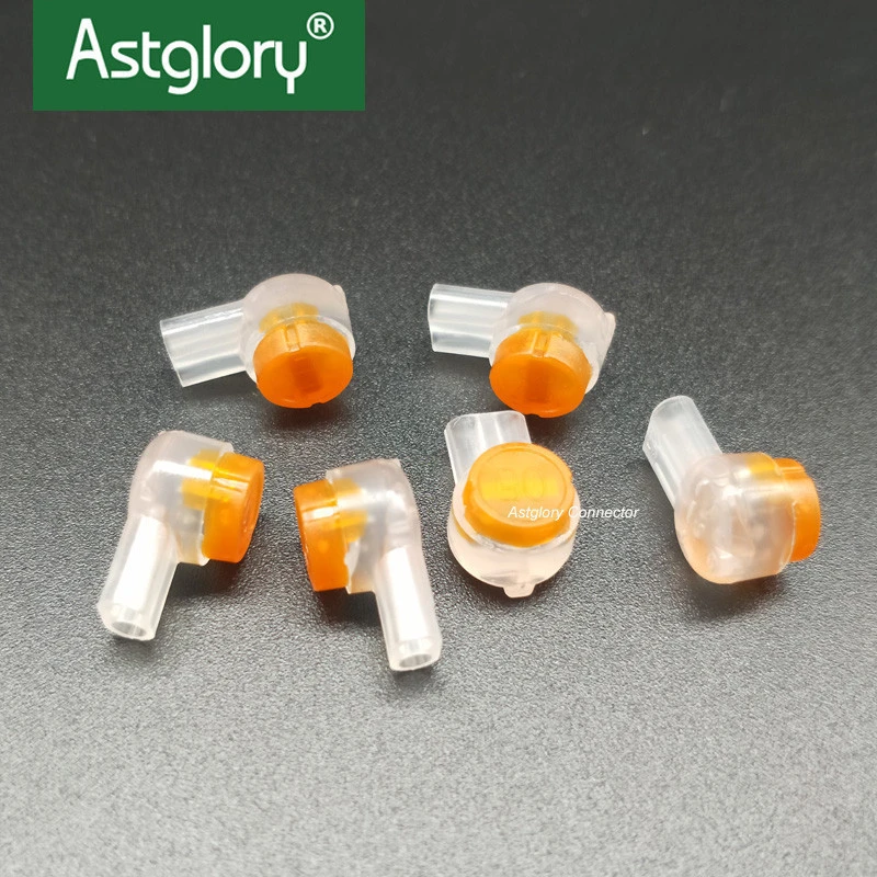 100pcs A Class Quality UY2 Scotchlok Connector Similar as 3M UY2 IDC butt Wire Conector Wholesale Price AG-UY2-A