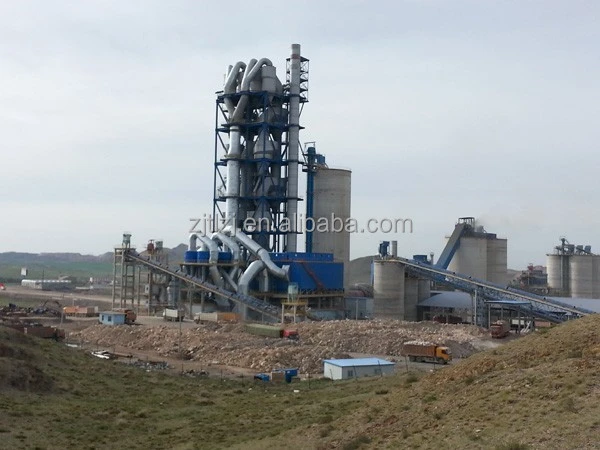 100TPD-8000TPD rotary kiln cement plant/cement making machinery/vertical mill