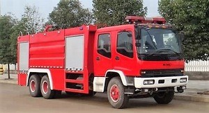 11ton 6wheels 10000L water capacity high spraying fire truck for sale