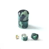 12*18mm Wholesale eco-friendly magnetic bison tube camouflage aluminum pill geocache container