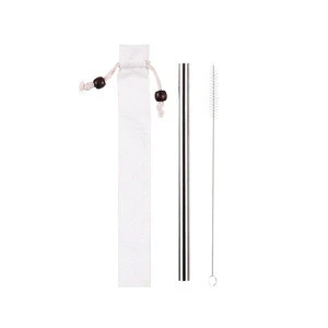 12mm Large diameter stainless steel drinking straws for Bubble tea