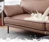 12mm Plywood Couch Vintage Leather Sofa Set Living Room Sofas 1059