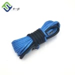 12mmx15m Blue Color Synthetic UHMWPE Braided ATV Towing Rope