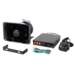 12v 8 Sound car warning alarm police fire siren horn PA speaker system