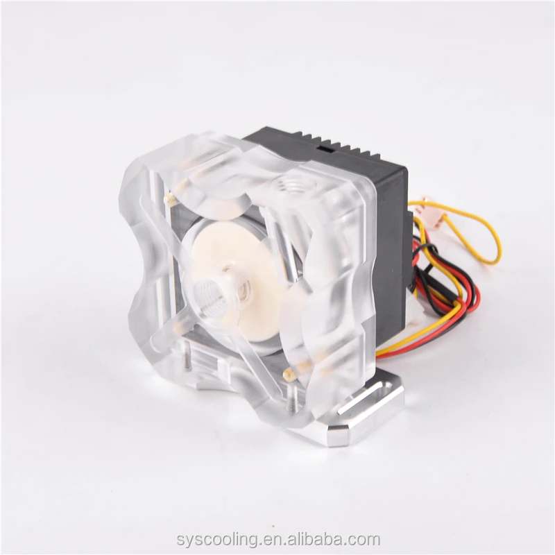 12v DC Ultra-quiet Water Pump&pump Tank for PC CPU Liquid Cooling System