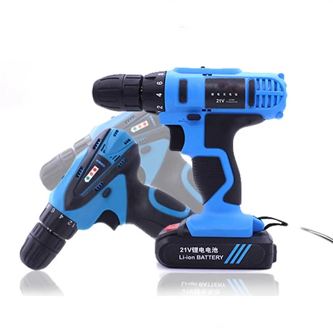 12V Dual-speed Screwdriver Power Tools  Lithium Battery Charging Cordless Electric Drill