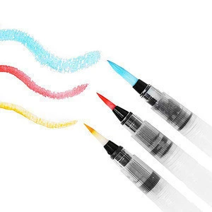 155mm Portable Paint Brush Water Color Brush Pencil Soft Watercolor Brush Pen for Beginner Painting Drawing Art Supplies