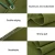 Import 16oz Army Green Waterproof Tear Resistant Canvas Tarp with PVC Coating from China