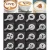 Import 16Pcs/set Cappuccino Coffee Template Barista Henna Stencils Duster Spray Decorative Cake Stencil Tool from China