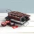 Import 18 Cavity Cast Iron Non Stick Brownie Cake Pan with Dividers from China