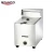 Import 18+18L stainless steel industrial gas deep fat fryer from China