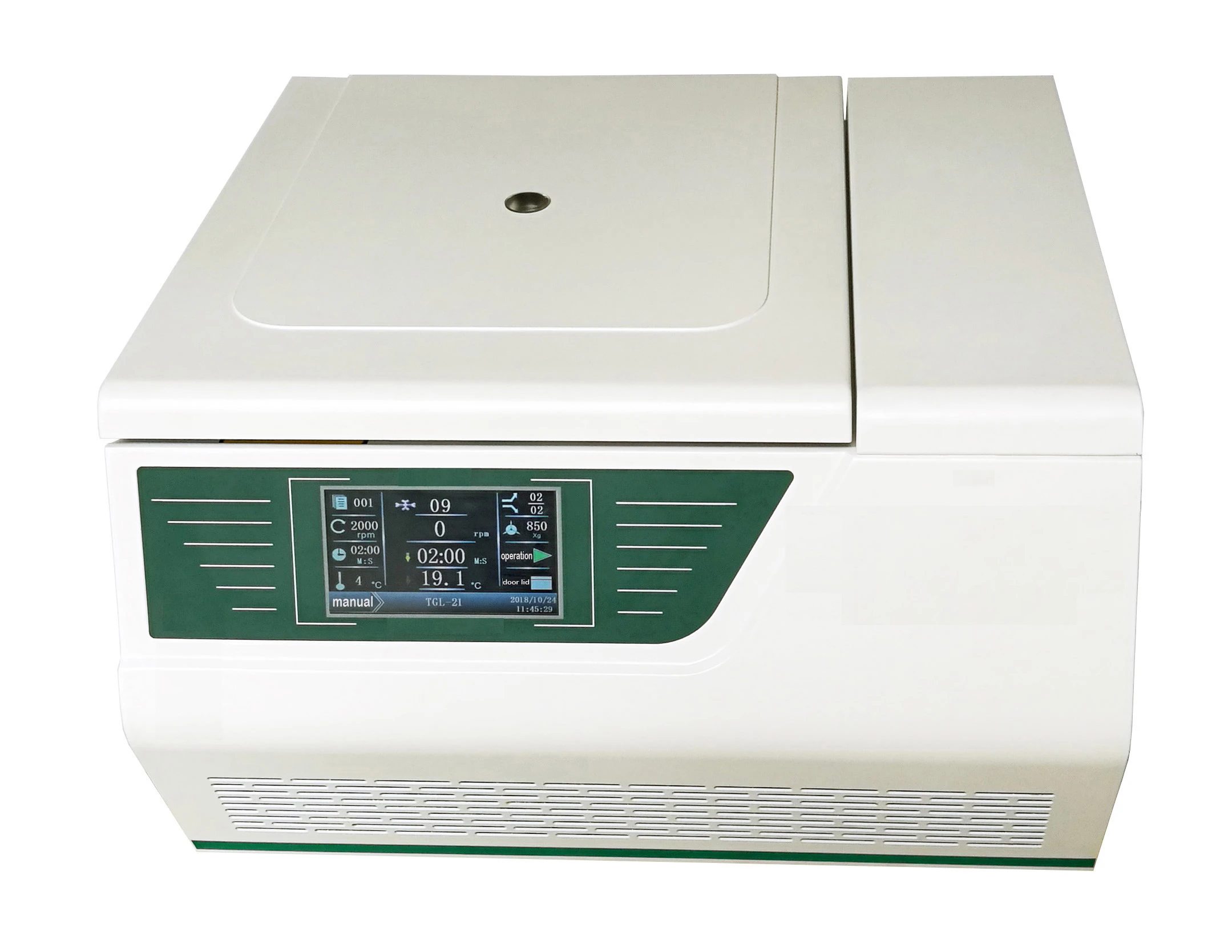 19000rpm high speed refrigerated 8x50ml falcon tube  lab centrifuge with factory price
