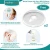Import 2 in 1 USB Charging breast milk suction With Nursing Milk Feeding Bottle Female Breast Pump from China