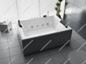 2 person whirlpool bathtub, Acrylic massage hot tub,Fiberglass Reinforced spa