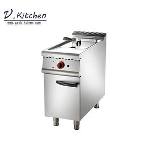2-tank 14 liter open fryer for kitchen used food frying machine with program control electric deep fryer
