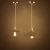 Import 2016 mould products Brass hanging lights with high quality from China