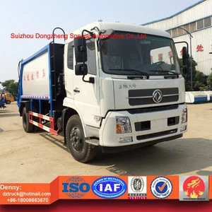 2016 New arrival electric compression garbage truck 10 tons