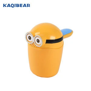2018 Custom safety multifunctional baby wash hair bath shampoo rinse cup convenient cup for baby