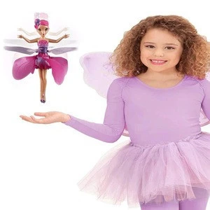 2019 kids interested flying toys girl flying fairy toy doll