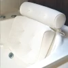 2020 Amazon Hot 3D Mesh Fabric bathtub spa pillow with Suction Cups 2-Panel Shoulder & Neck spa spa bath pillow