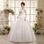 Import 2020 applique 3d tule wedding dress wedding dresses princess cut strapless wedding dress lace from China