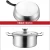 Import 2020 Cheap Wholesale Royal Prestige Stainless Steel 6pcs Cookware Hot Pot Set Soup cookware set Induction from China