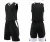 Import 2020 complete wholesale blank  black sublimated basketball uniform wear jerseys white from China