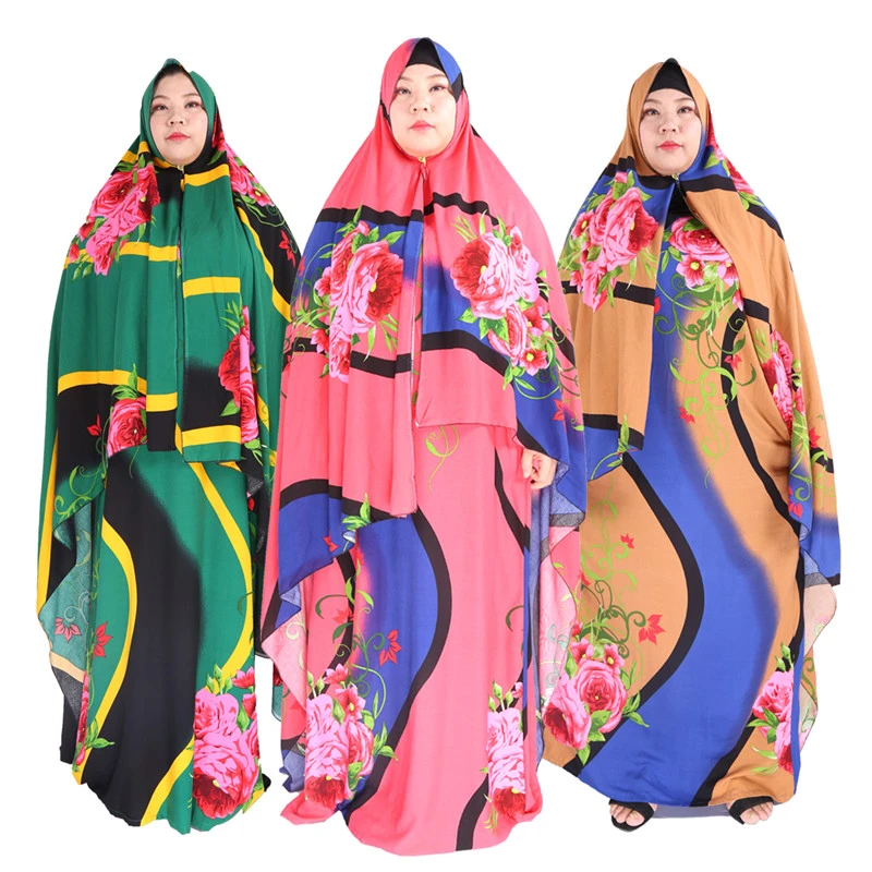 2020 Latest African Design Women Muslim Dresses Middle East Ethnic Region Islamic Clothing