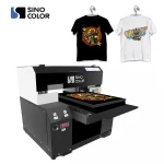 2020 Manufacture Direct Supply Two Heads Fast High Accuracy Direct to Multicolor Garment Hoodies DTG Printer for T-shirt