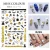 Import 2020 popular 3D  adhesive halloween nail art decoration nail decals nail sticker from China