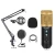 Import 2020 studio microphone set  Usb Condenser Desktop Podcasting Microphone With Stand pc microphone from China