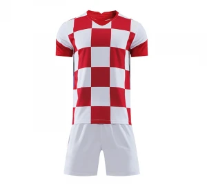 2020 Sublimation Croatia home Cheap Training clothes Uniform Soccer Jersey Football jersey soccer wear