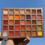 2020 super new product 35 color eye shadow, sparkling powder waterproof potato mash sequin eye shadow makeup x23