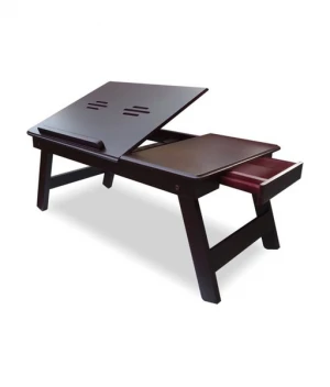 2021 eco friendly wooden laptop bed computer table