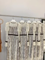2021 Hot Sale Factory Direct Sale Party Dress With Puff Sleeves And Hem