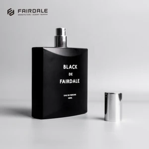 2021 New Design 100ml Shaped Perfume Bottles Empty Perfume Bottles Black Perfume Bottle