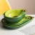 Import 2021 New Japanese Creative Cartoon Avocado Shape fruit bowl ceramic Dinner Set baby bowl set from China